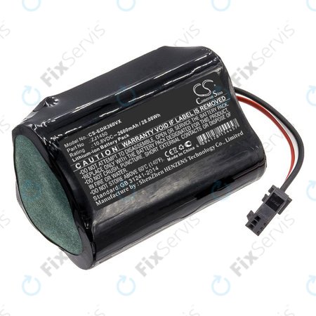 Batéria pre Ecovacs D36, DA60, DA611, DB35, TCR360, 2600mAh, Li-Ion, 10.8V, ZJ1450, HQ