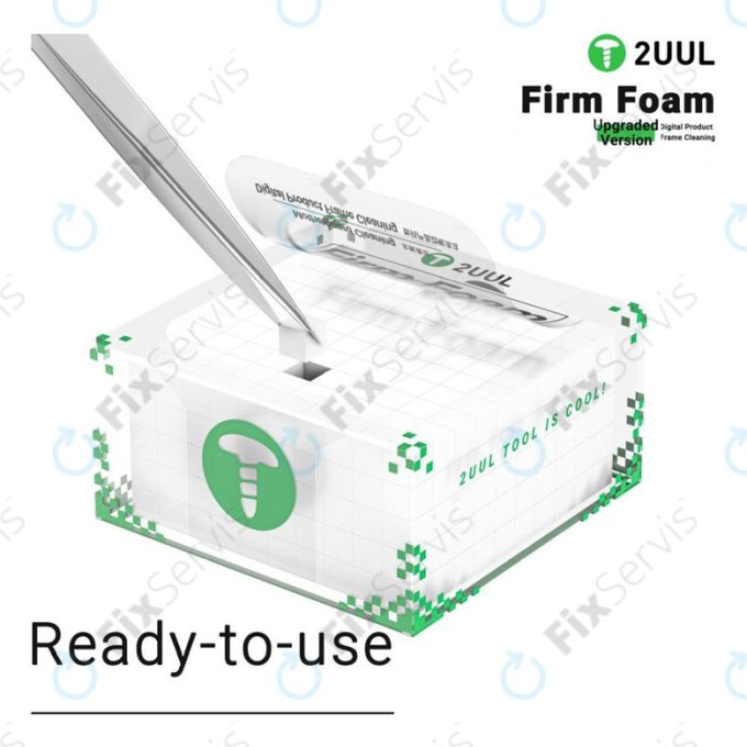 2UUL SC07 - Vysokohustotné čistiace podložky pre kameru, čipy a PCB (500ks)