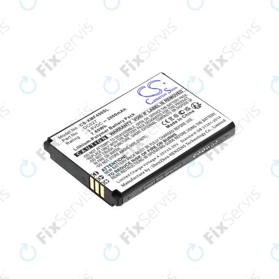 Batéria pre Xiaomi F490 4g, 2000mAh, Li-Pol, 3.8V, DC027, HQ