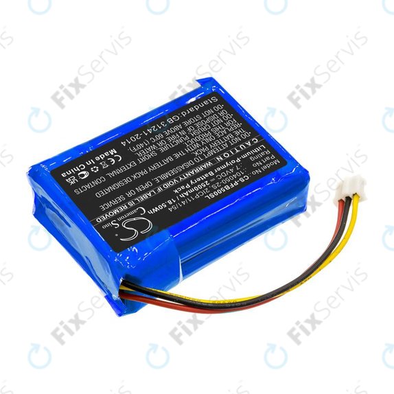 Batéria pre Philips Fidelio B5/12, Fidelio HTL9100, Fidelio HTL9300, 2500mAh, Li-Pol, 7.4V, 104050-2S, HQ