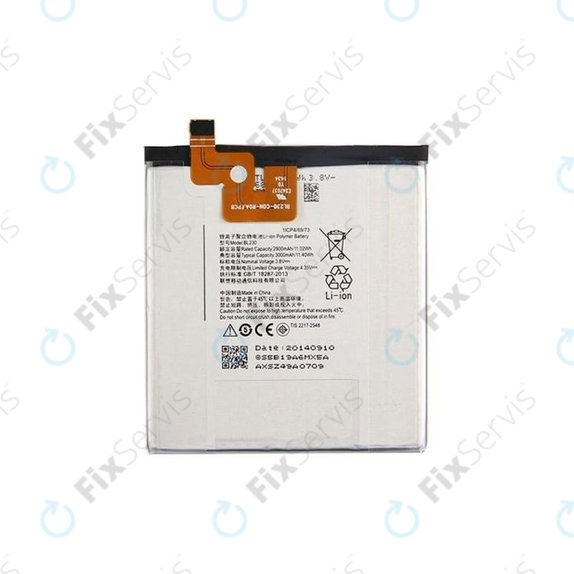 Lenovo VIBE Z2 - Batéria BL230 3000mAh