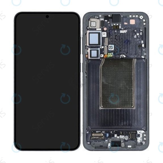 Samsung Galaxy S25 Plus - LCD Displej + Dotykové Sklo + Rám (Blueblack) OLED