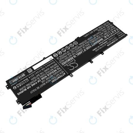 Batéria pre Dell XPS 15, Dell Precision 9560, 9570, 8000mAh, Li-Pol, 11.4V, 6GTPY, HQ