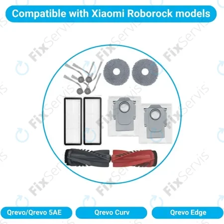 Xiaomi Roborock Qrevo, Qrevo Curv, Qrevo Edge, Qrevo 5AE - Kompletný set