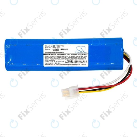 Philips SmartPro Compact - Batéria 4ICR19/65 Li-Ion 14.8V 2600mAh HQ