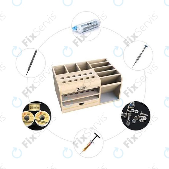 Tool Guide - Drevený Organizér