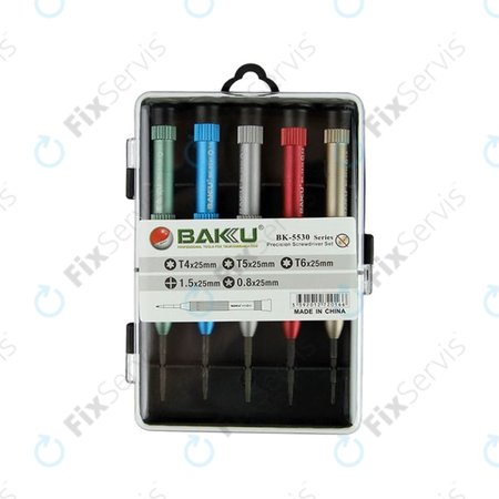 Baku BK-5530 - Sada Skrutkovačov na Servis Notebookov (5ks)