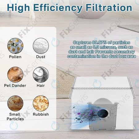 Ecovacs Deebot T30c, T50-series, T80-series, X8-series, X9 Pro-series - Vrecko do vysávača