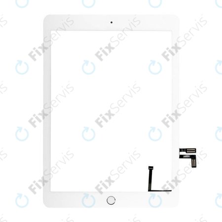 Apple iPad (5th Gen 2017) - Dotykové Sklo + Tlačidlo Domov (Silver)