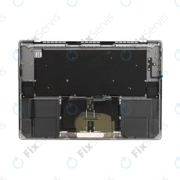 Horný rám klávesnice pre MacBook Pro 16" A2780 (Early 2023), s klávesnicou US a batériou, Space Gray, 661-32189, Genuine Apple