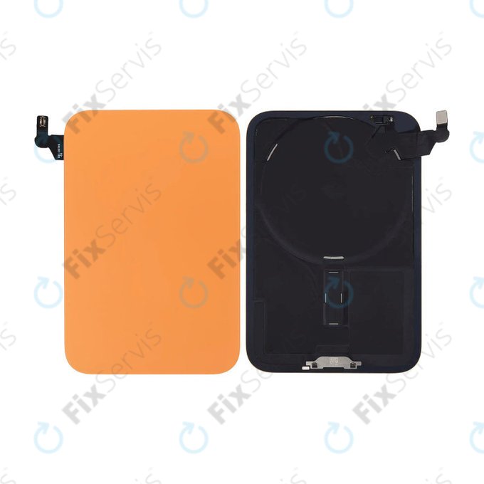 Sklo zadného housingu pre iPhone 17 Pro Max, Orange, Pulled A