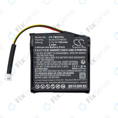 Batéria pre TomTom Star 20, 700mAh, Li-Ion, 3.7V, ALHL03708003, HQ