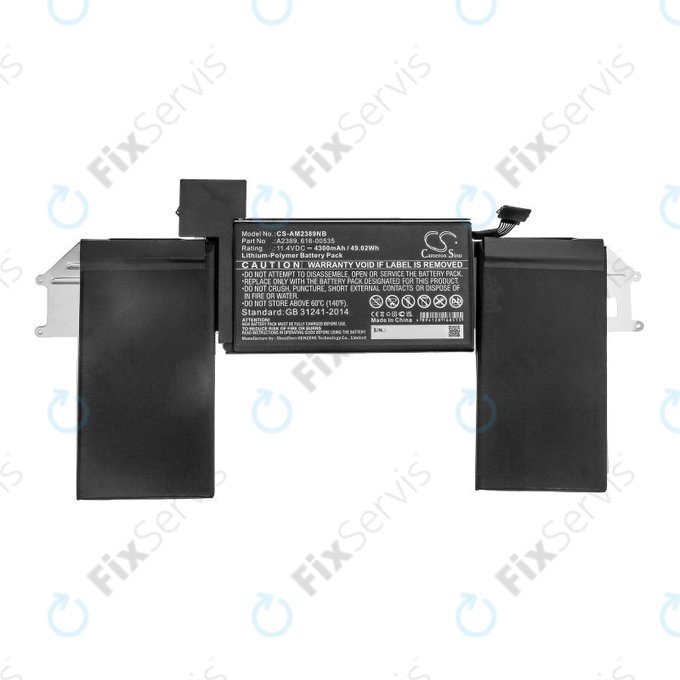 Apple MacBook Air 13" A2337 (2020) - Batéria A2389 4300mAh HQ