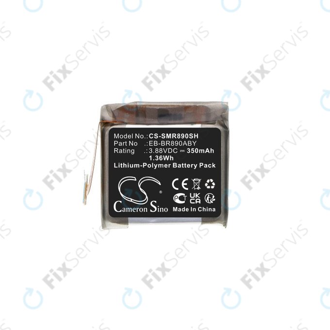 Batéria pre Samsung Galaxy Watch4 Classic 46 mm, 350mAh, Li-Pol, 3.88V, EB-BR890ABY, HQ