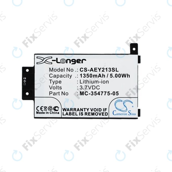 Amazon Kindle Paperwhite 2013, 6th Gen, 6 2015, Touch 2013 - Batéria MC-354775-05 1350mAh HQ