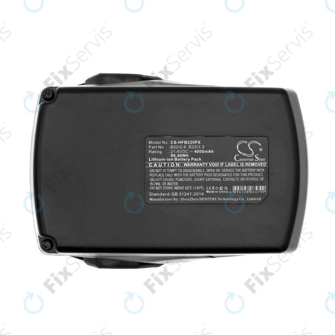 Batéria pre Hilti B22 Ag 125-A22, Wsr 22-A, 4000mAh, Li-Ion, 21.6V, B22/2.6, HQ