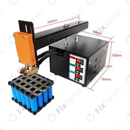 JST-IIS - 3KW High Power 18650 - Pulzná Zváračka na Líthiové Batérie