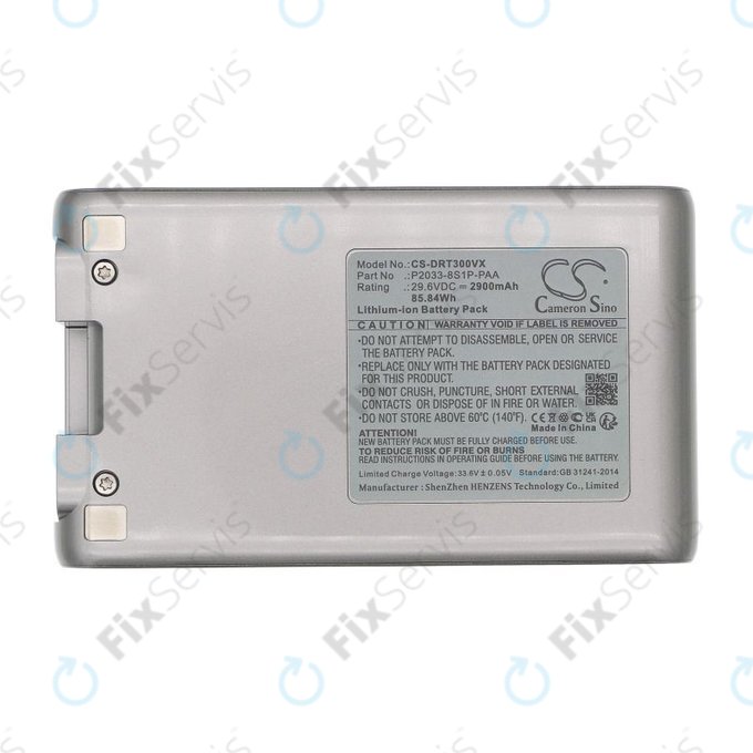 Batéria pre Dreame T30, 2900mAh, Li-Ion, 29.6V, P2033-8S1P-PAA, HQ