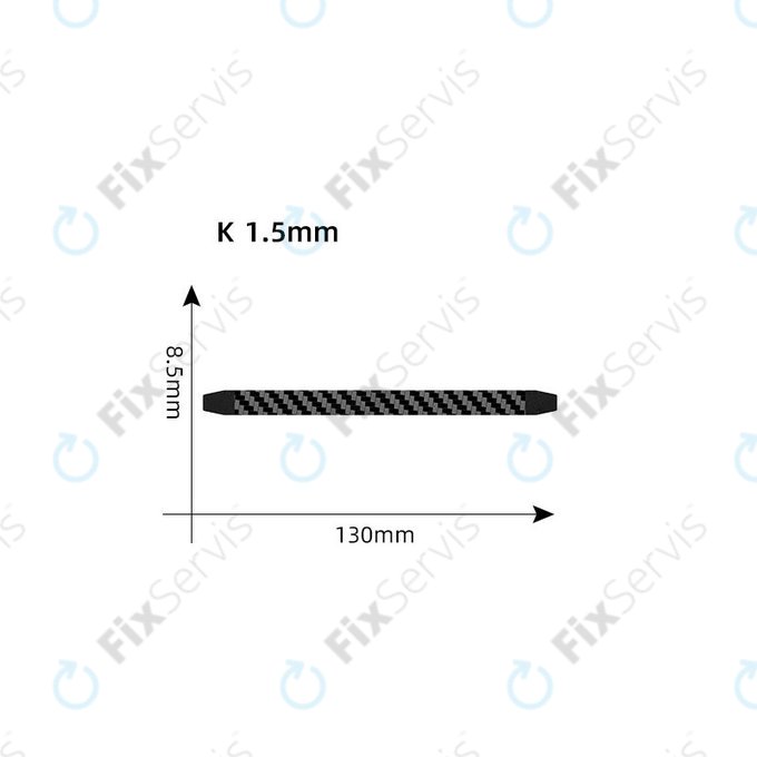 iFixes - Karbonový Ultratenký Otvárací Tool K