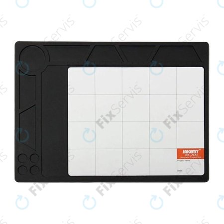 Jakemy JM-Z17 - ESD Teplovzdorná Silikónová Podložka - 36 x 26cm + Magnetická Podložka