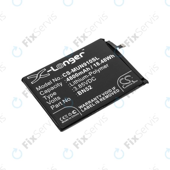 Xiaomi Redmi Note 9 Pro - Batéria BN52 4800mAh HQ
