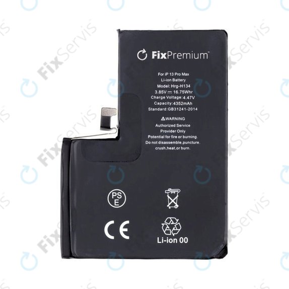 Batéria pre iPhone 13 Pro Max, 4352mAh, A2653, FixPremium