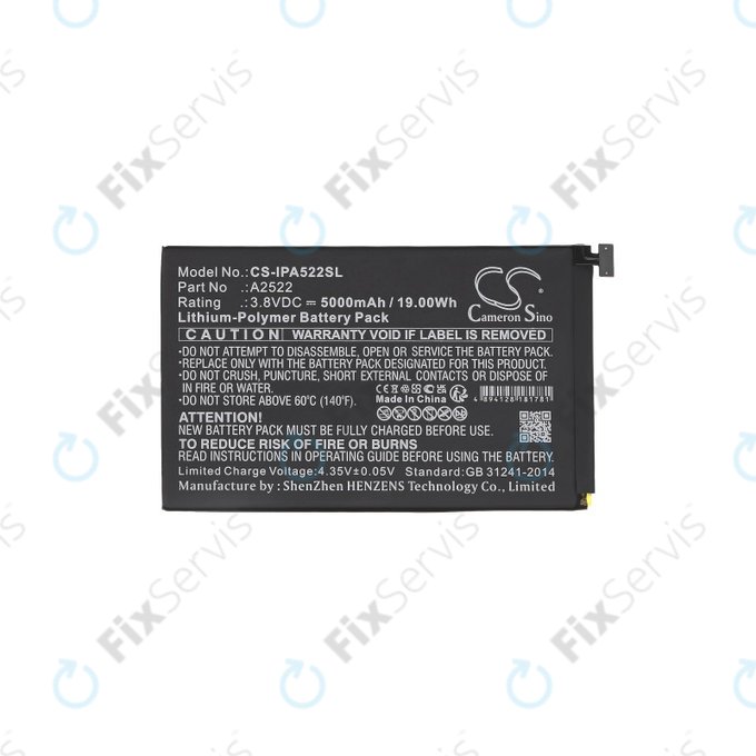 Apple iPad Mini 6 - Batéria A2522 5000mAh HQ