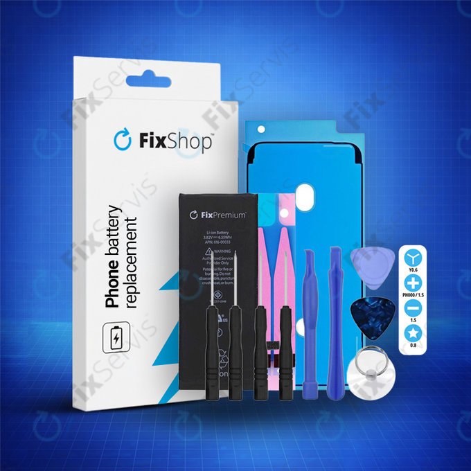 Apple iPhone 6S - Batéria 1715mAh FixPremium + Lepka pod Batériu + Lepka pod LCD + Set Náradia - Multipack