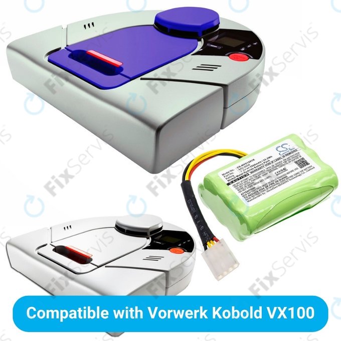 Vorwerk Kobold VX100 - Batéria 945-0006 Ni-MH 7.2V 3500mAh HQ