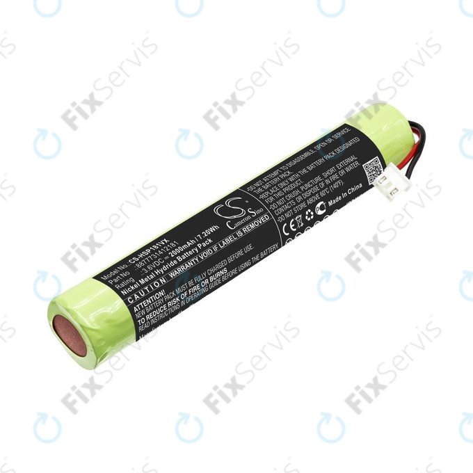 Batéria pre Hurricane Spin Scrubber, Brush Cleaner Mop, 2000mAh, Ni-MH, 3.6V, 8877731412181, HQ