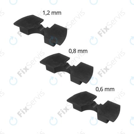 Xiaomi Mi Electric Scooter 1S, 2 M365, Essential, Pro, Pro 2 - Redukcia Otrasov (Black) - 3ks