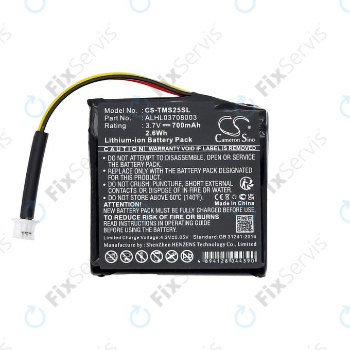 Batéria pre TomTom Star 20, 700mAh, Li-Ion, 3.7V, ALHL03708003, HQ