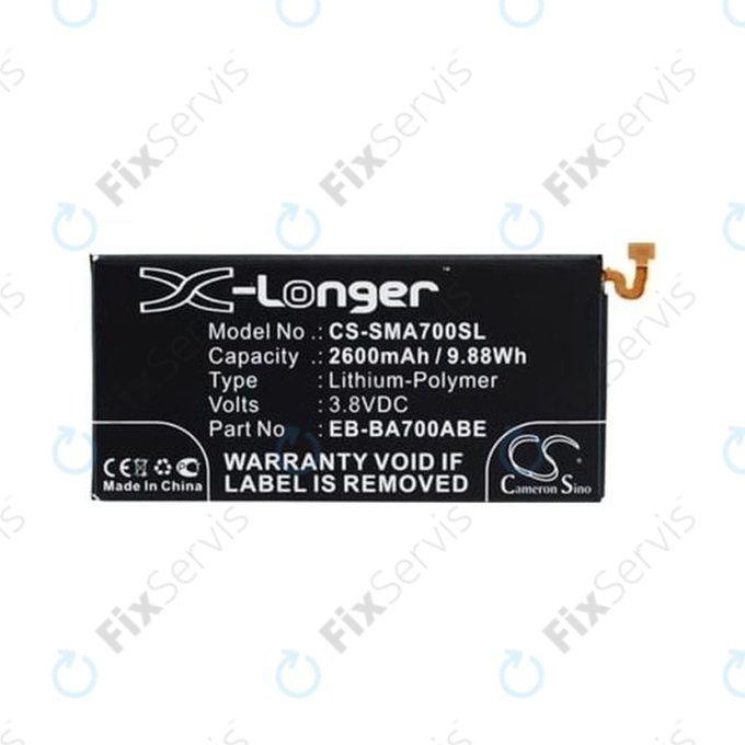 Samsung Galaxy A7 A700F - Batéria EB-BA700ABE 2600mAh HQ