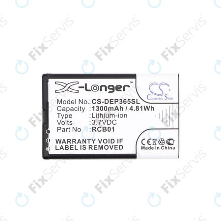 Batéria pre Doro Primo 365, 1300mAh, Li-Ion, 3.7V, RCB01, HQ