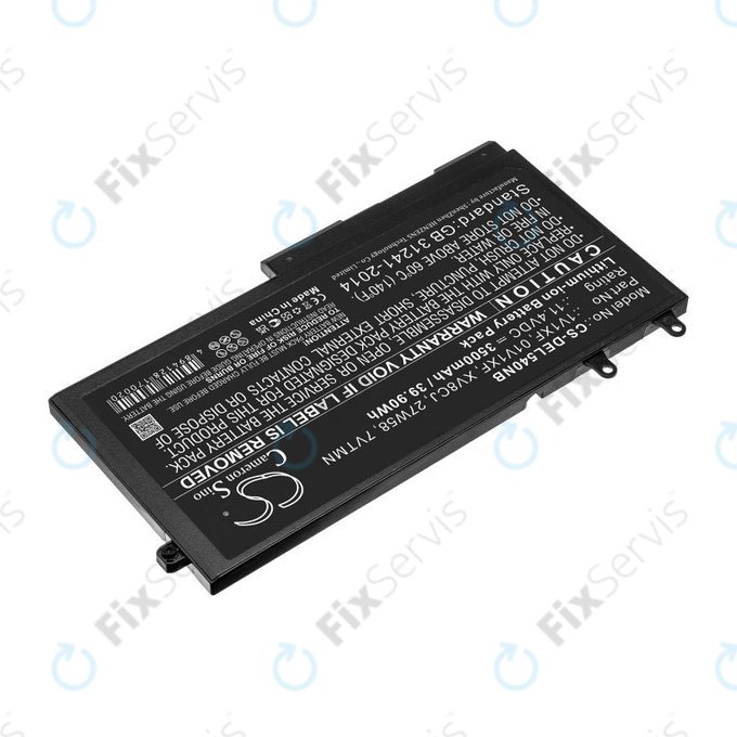 Batéria pre Dell Latitude 5400, Inspiron 7591 2-in-1, 3500mAh, Li-Ion, 11.4V, XV8CJ, HQ