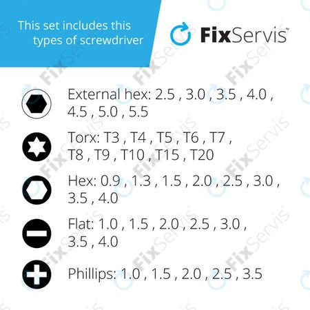 Jakemy JM-8128 - Sada Servisného Náradia pre Servis Elektroniky 45v1