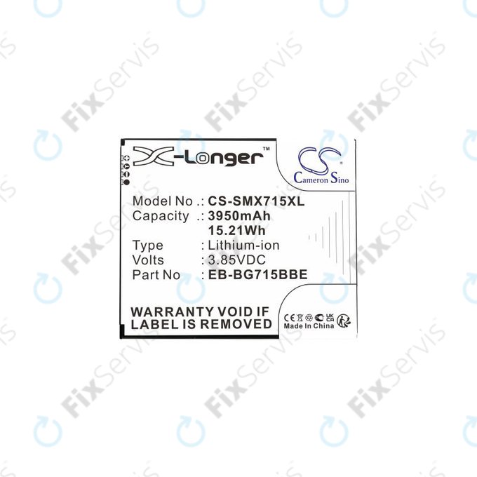 Samsung Galaxy Xcover Pro G715F - Batéria EB-BG715BB 3950mAh HQ