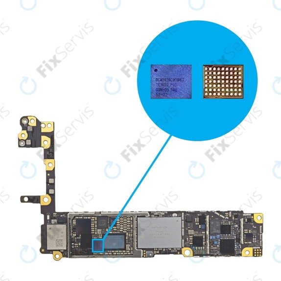 Apple iPhone 6, 6 Plus - Touch Screen Controller Driver IC Chip BCM5976C1KUB6G
