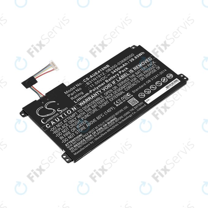 Batéria pre Asus VivoBook 14 E410ma, F414ma, L410ma, 3450mAh, Li-Pol, 11.55V, B31N1912, HQ