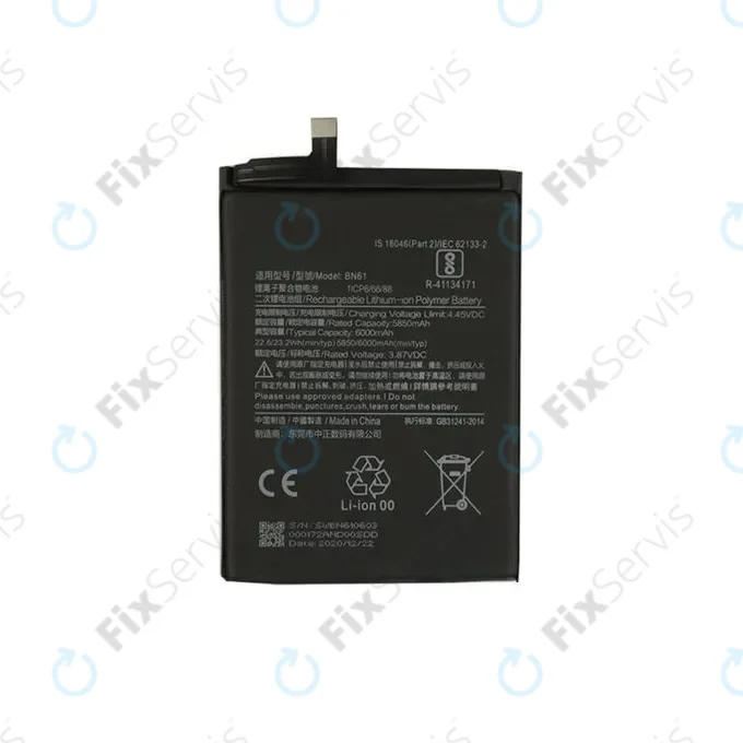 Xiaomi Poco X3, X3 NFC, X3 Pro - Batéria BN57, BN61 5160mAh