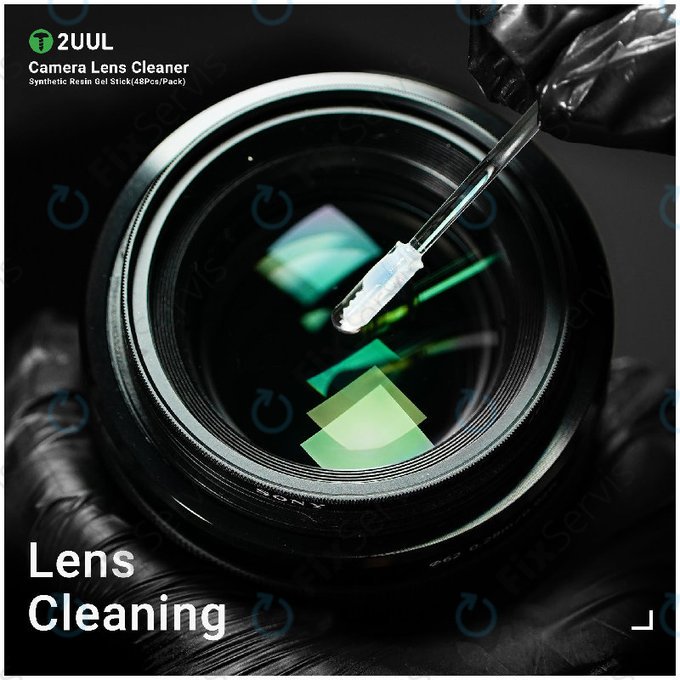 Čistiace gélové tyčinky na šošovky kamier, 2UUL CL21, 48ks/balenie