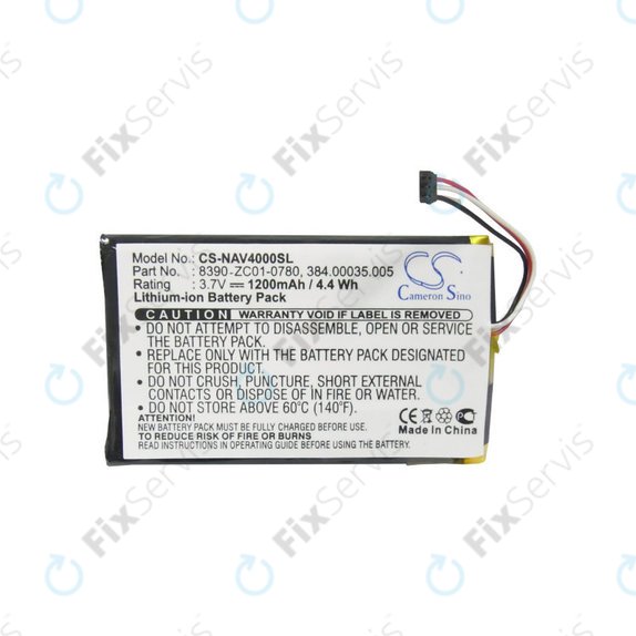 Batéria pre Navigon 40 Easy, Plus, Premium, 1200mAh, Li-Pol, 3.7V, 8390-ZC01-0780, HQ