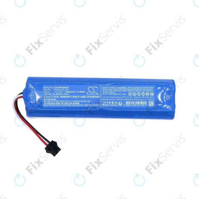 Batéria pre Mamibot ExVac 890, 5200mAh, Li-Ion, 14.4V, SUN-INTE-279, HQ