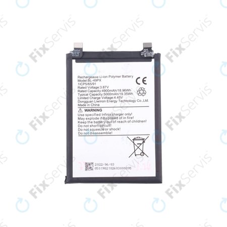 Infinix Note 30 Pro, 30 VIP X6710 - Batéria BL-49PX 5000mAh