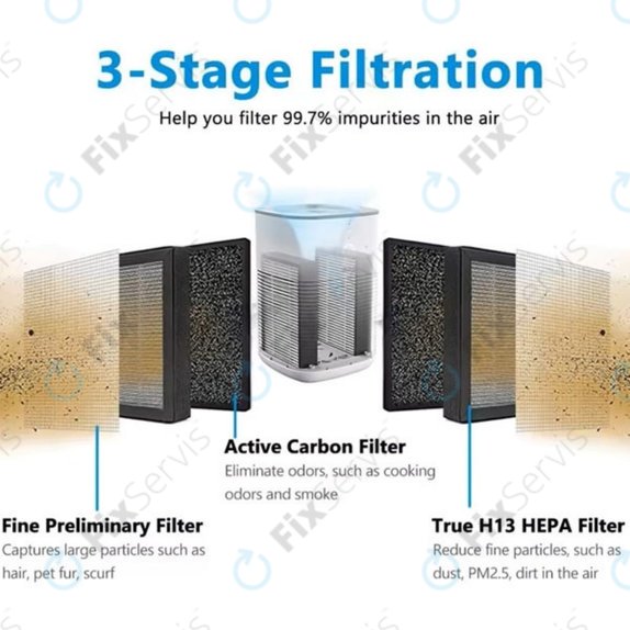 Levoit LV-H128 - HEPA filter (Aktívny uhlík) (2ks)