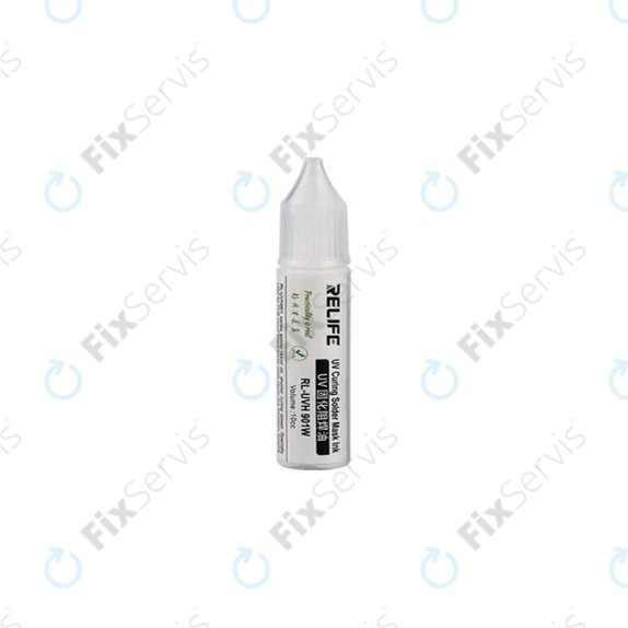 Relife RL-UVH901W - UV Vytvrditeľná Spájkovacia Maska - 10ml (Biela)