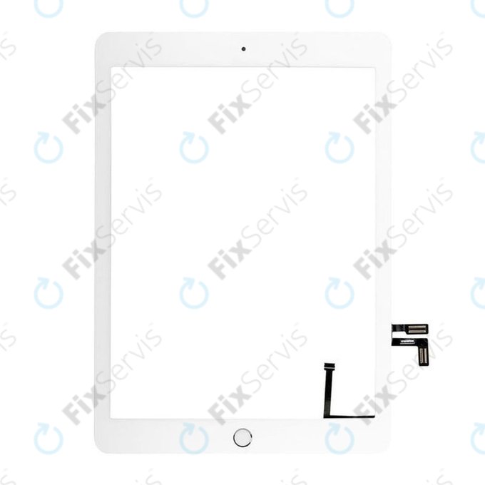 Apple iPad (5th Gen 2017) - Dotykové Sklo + Tlačidlo Domov (Silver)