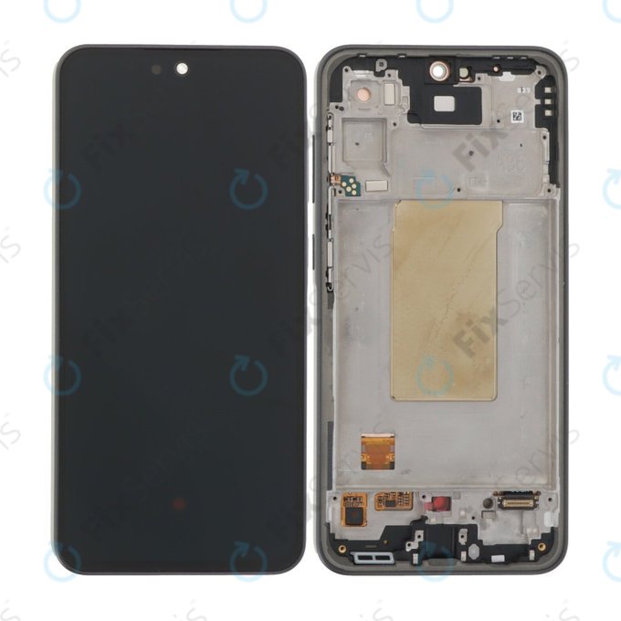 Samsung Galaxy A36 A366E - LCD Displej + Dotykové Sklo + Rám (Awesome Black) OLED