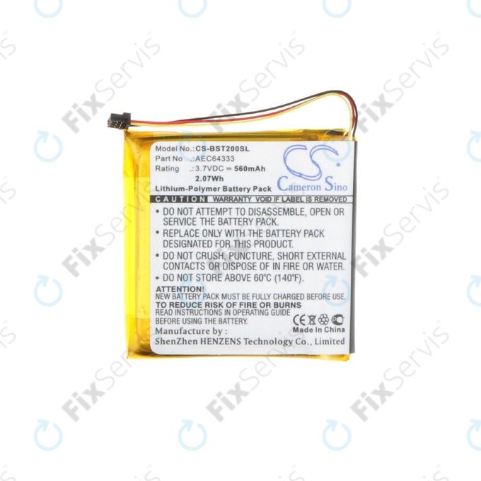 Batéria pre Beats Solo 2, 2.0, 3, 3.0, Pro Wireless, 560mAh, Li-Pol, 3.7V, AEC643333, HQ