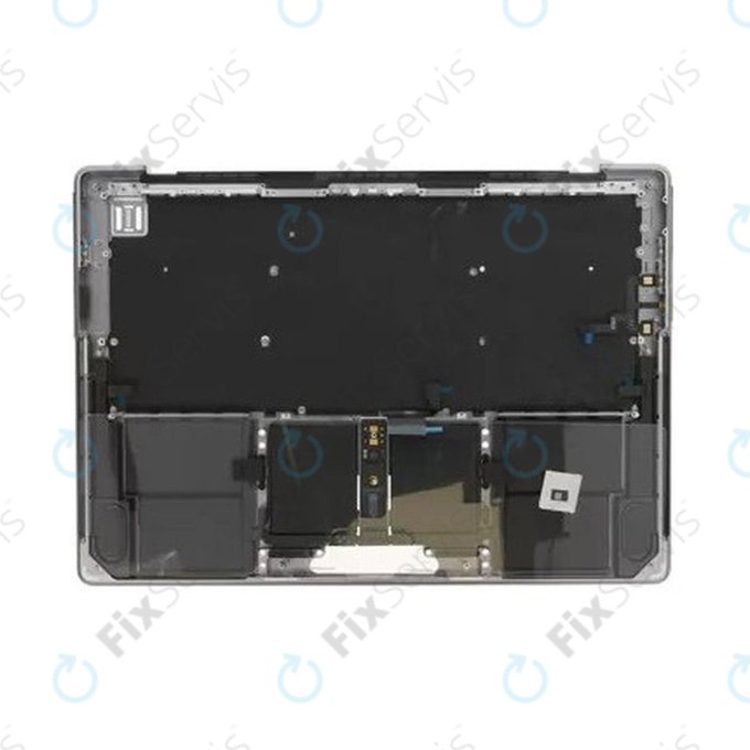 Horný rám klávesnice pre MacBook Pro 14", A2442 (Late 2021), A2779 (Early 2023), s klávesnicou US a batériou, Space Gray, 661-32210, Genuine Apple
